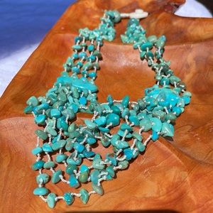 Turquoise Multi-layer Necklace